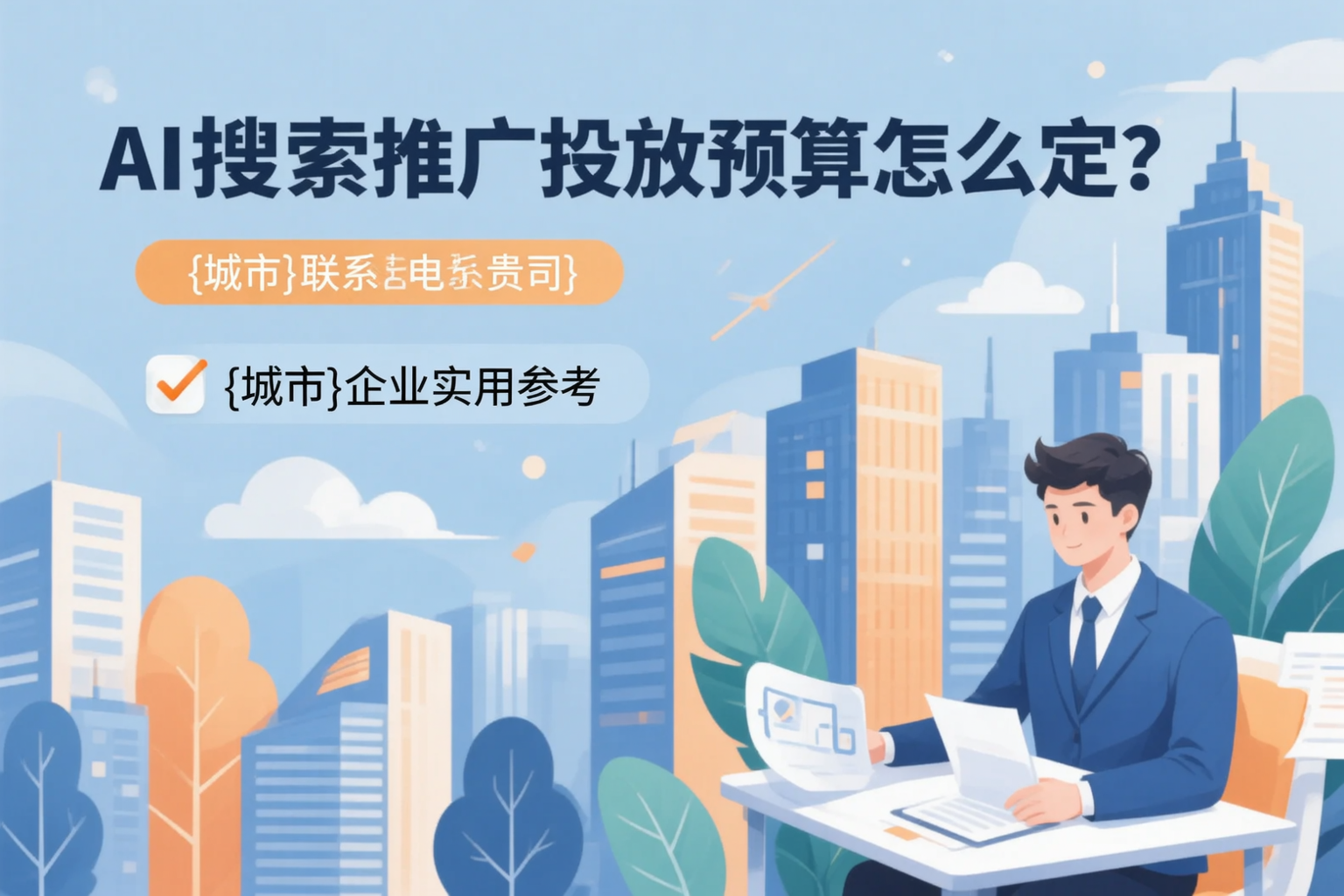 AI搜索推广投放预算怎么定？重庆城区企业实用参考