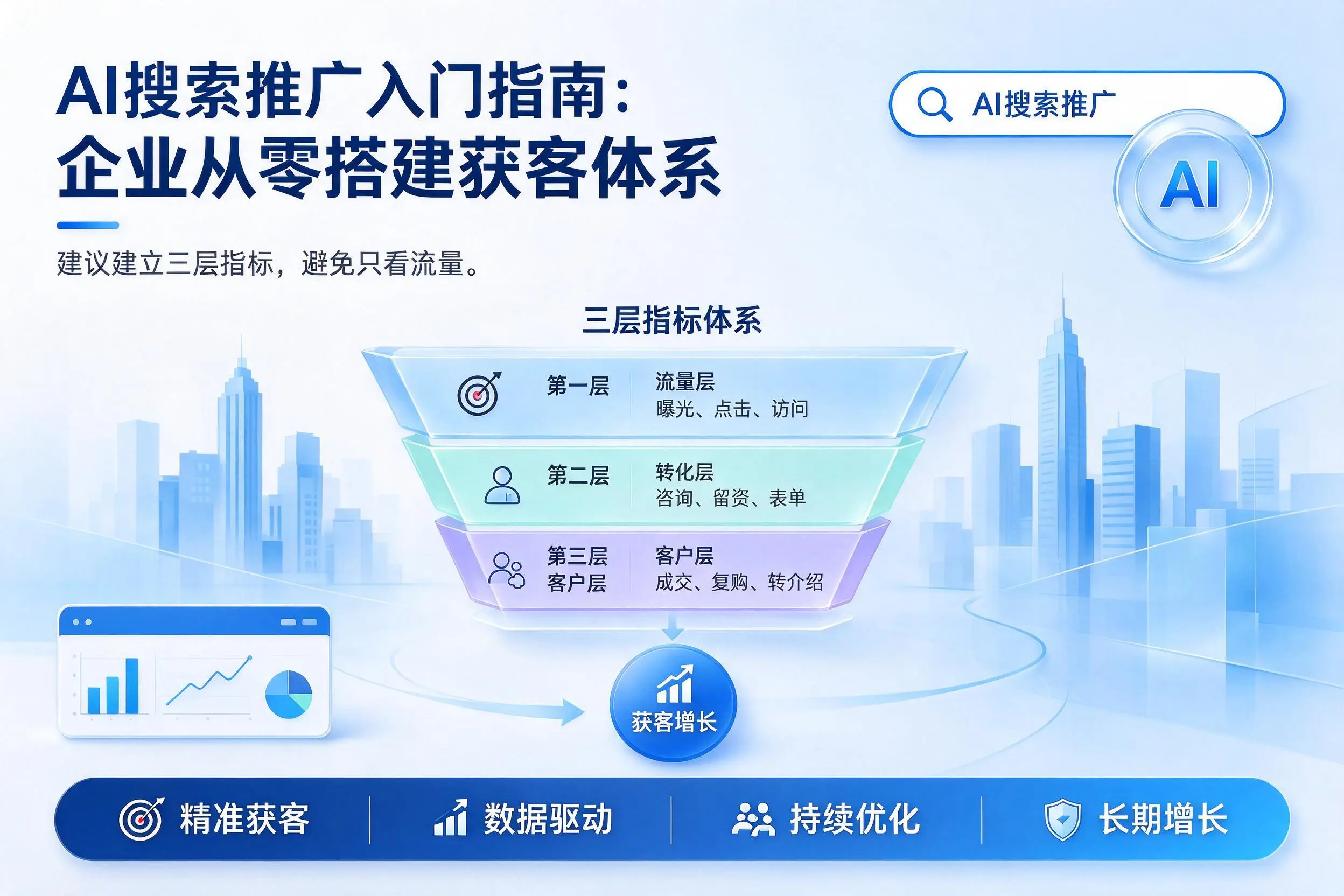 AI搜索推广入门指南：重庆城区企业从零搭建获客体系